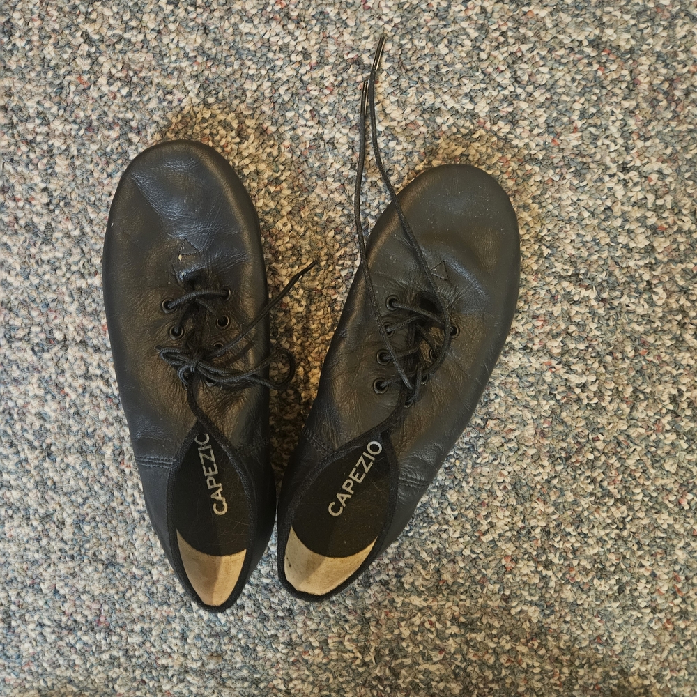 Black Kids Jazz Shoes